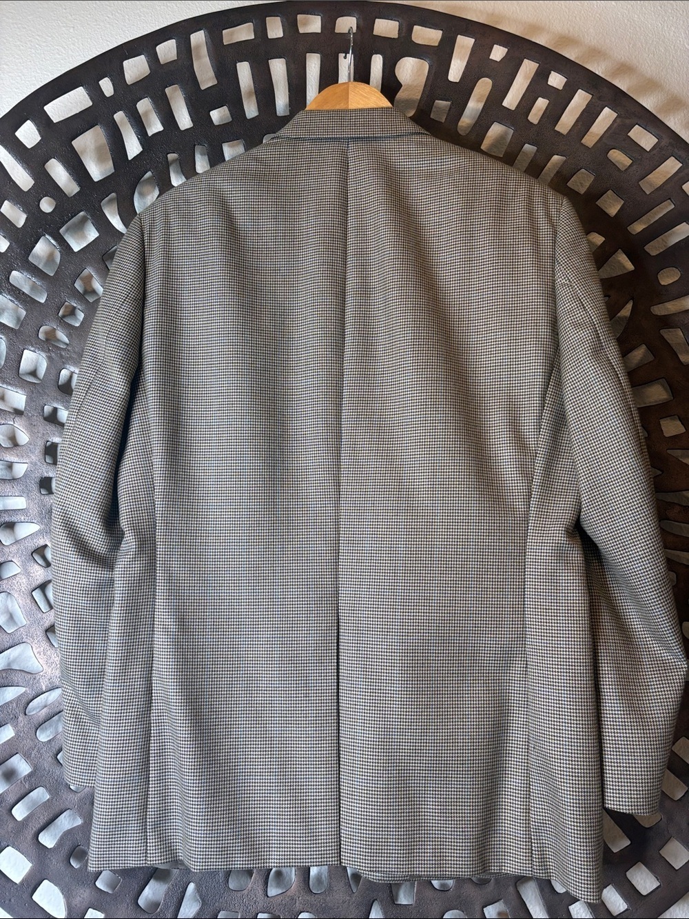 🤎 Lauren Ralph Lauren Men’s Brown Check Blazer 42R Lightweight Sport Coat 🤎 - Picture 3 of 14
